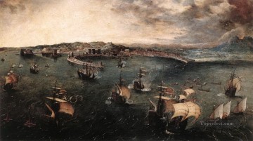batalla naval Pinturas al óleo